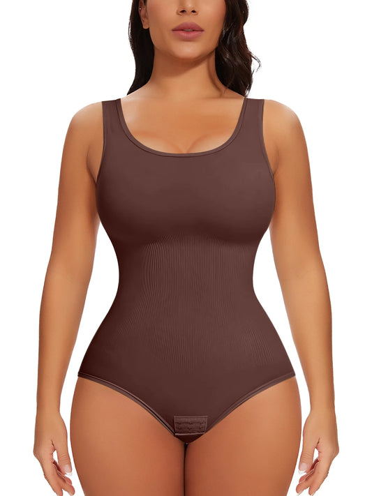 Shapewear Bodysuit for Women Tummy Control Body Shaper Seamless Sculpting Snatched High Waist Body Suit