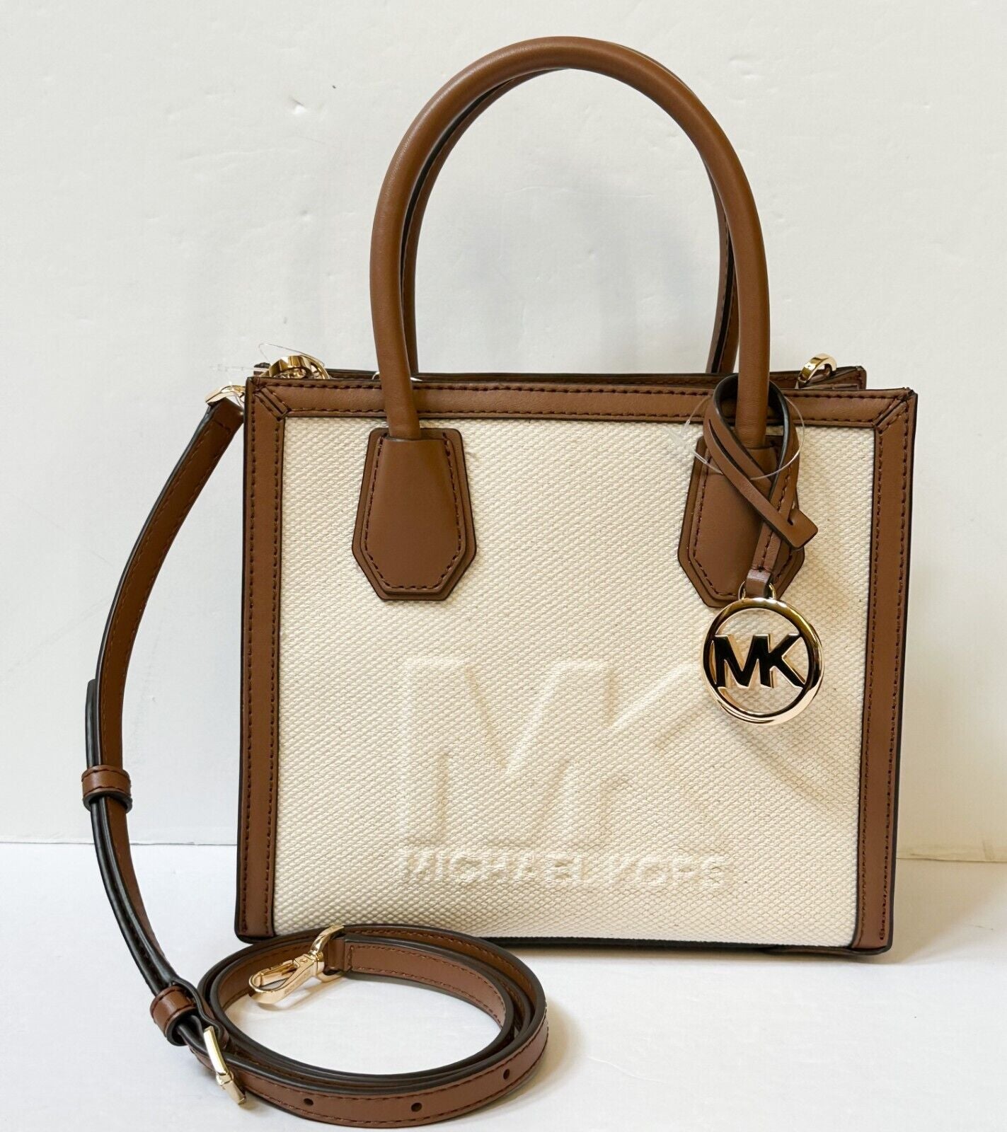 Michael Kors MERCER Medium Satchel Shoulder Messenger Crossbody Bag